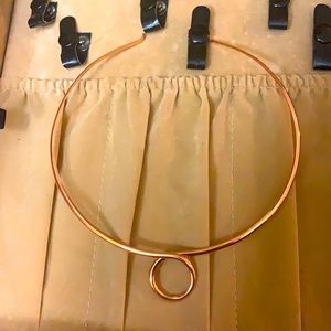 JKing Copper Twist Collar Necklace